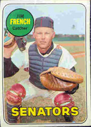1969 Topps Baseball Cards      199     Jim French